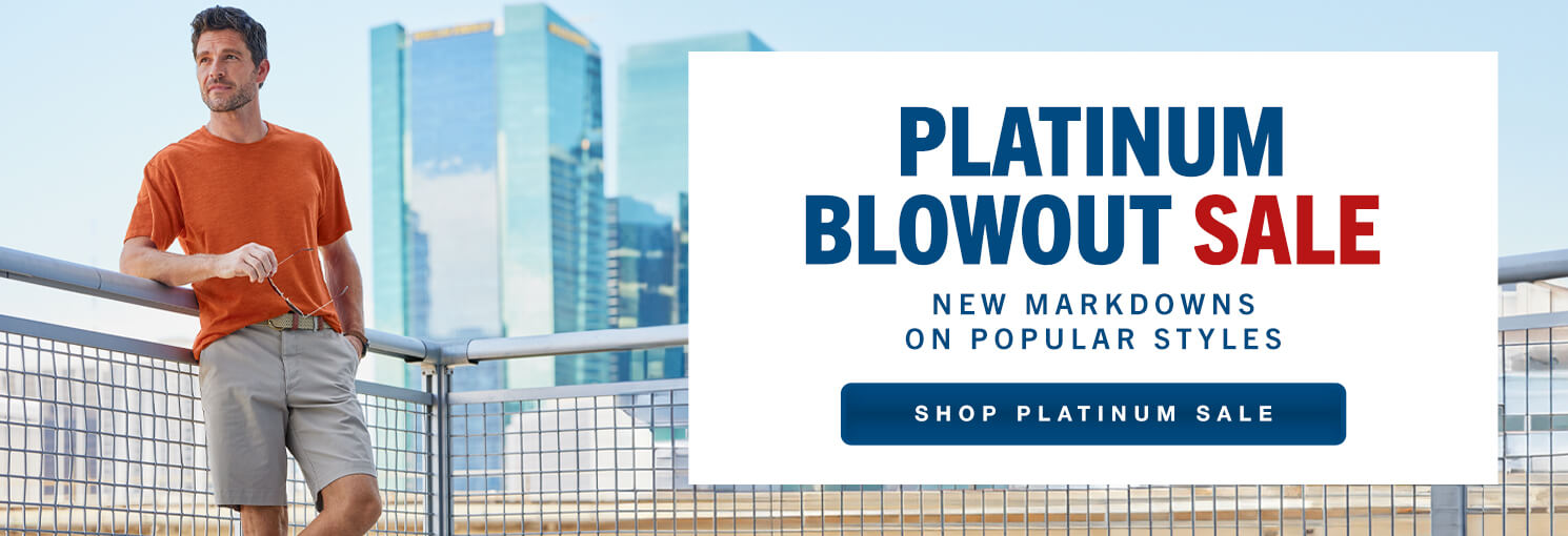 delta apparel platinum blowout sale