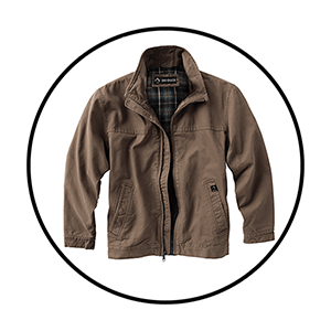 dri duck khaki outdoor work jacket from delta apparel wholesale buy in bulk 