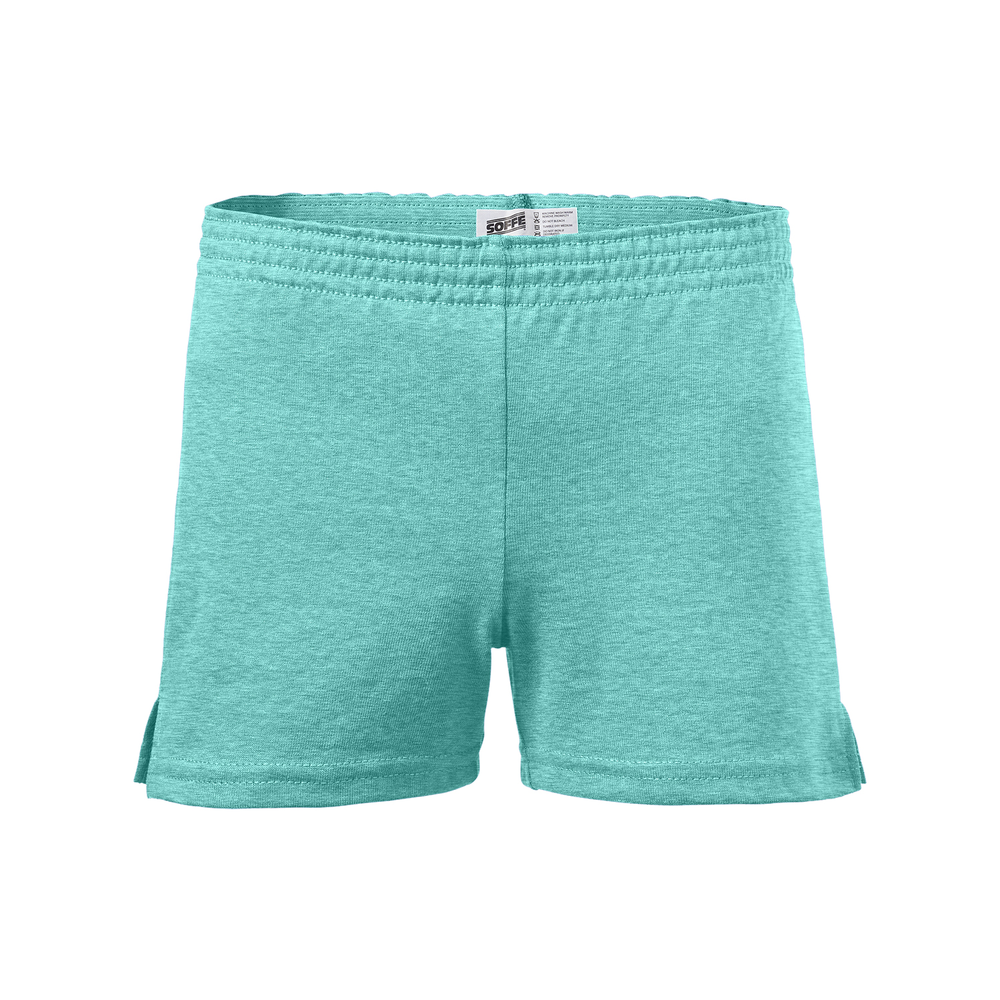 Soffe Junior Girls Low-Rise ‘Soffe' Shorts Youth Large 12-14 3737GHT Lime  Green