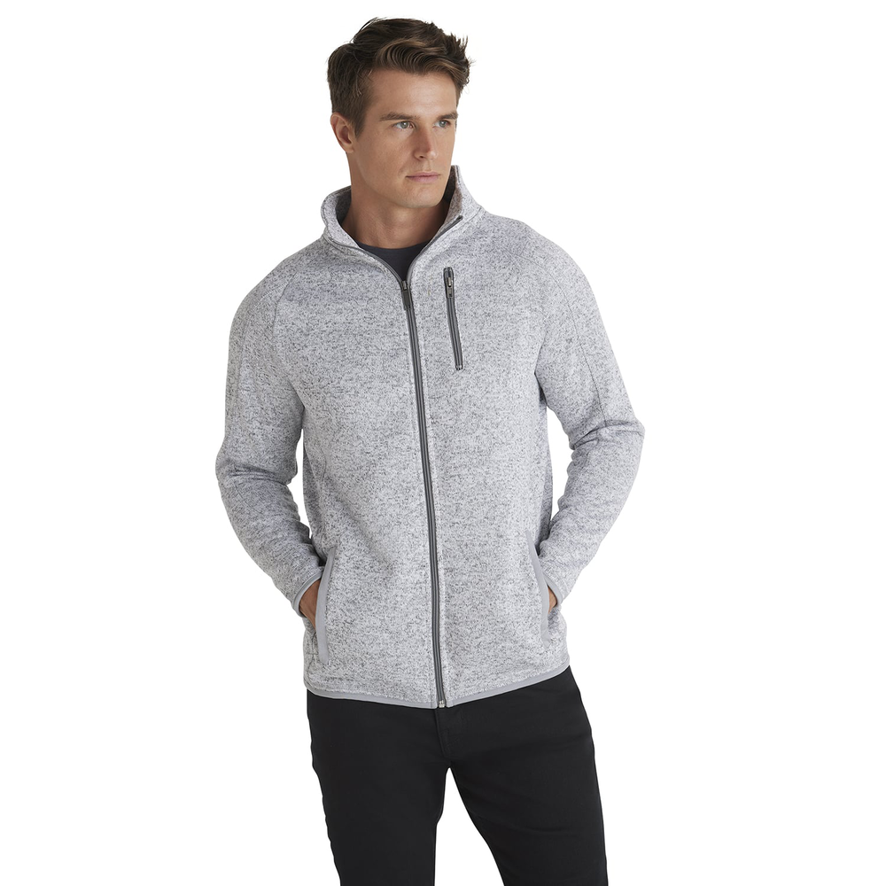 Uitreiken Achternaam erven Burnside Men's Sweater Knit Fleece Jacket | Delta Apparel