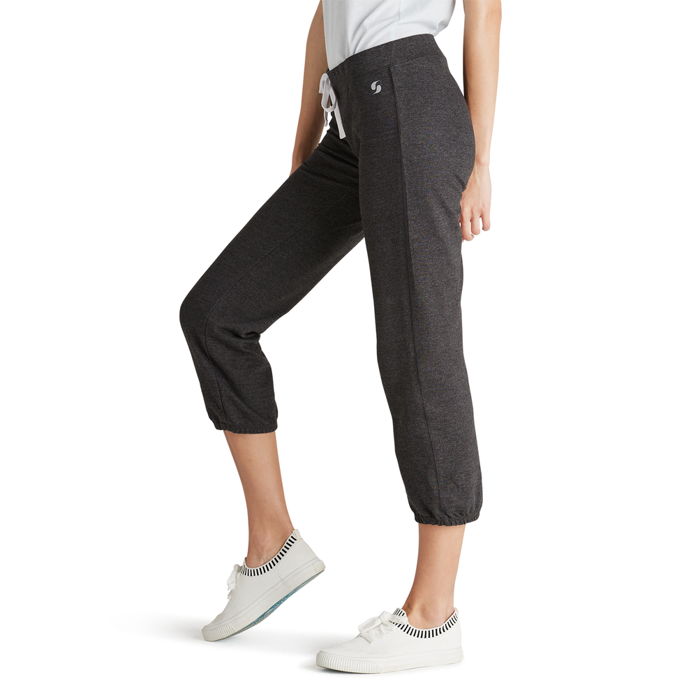 Soffe Womens French Terry Capri Pant | Delta Apparel