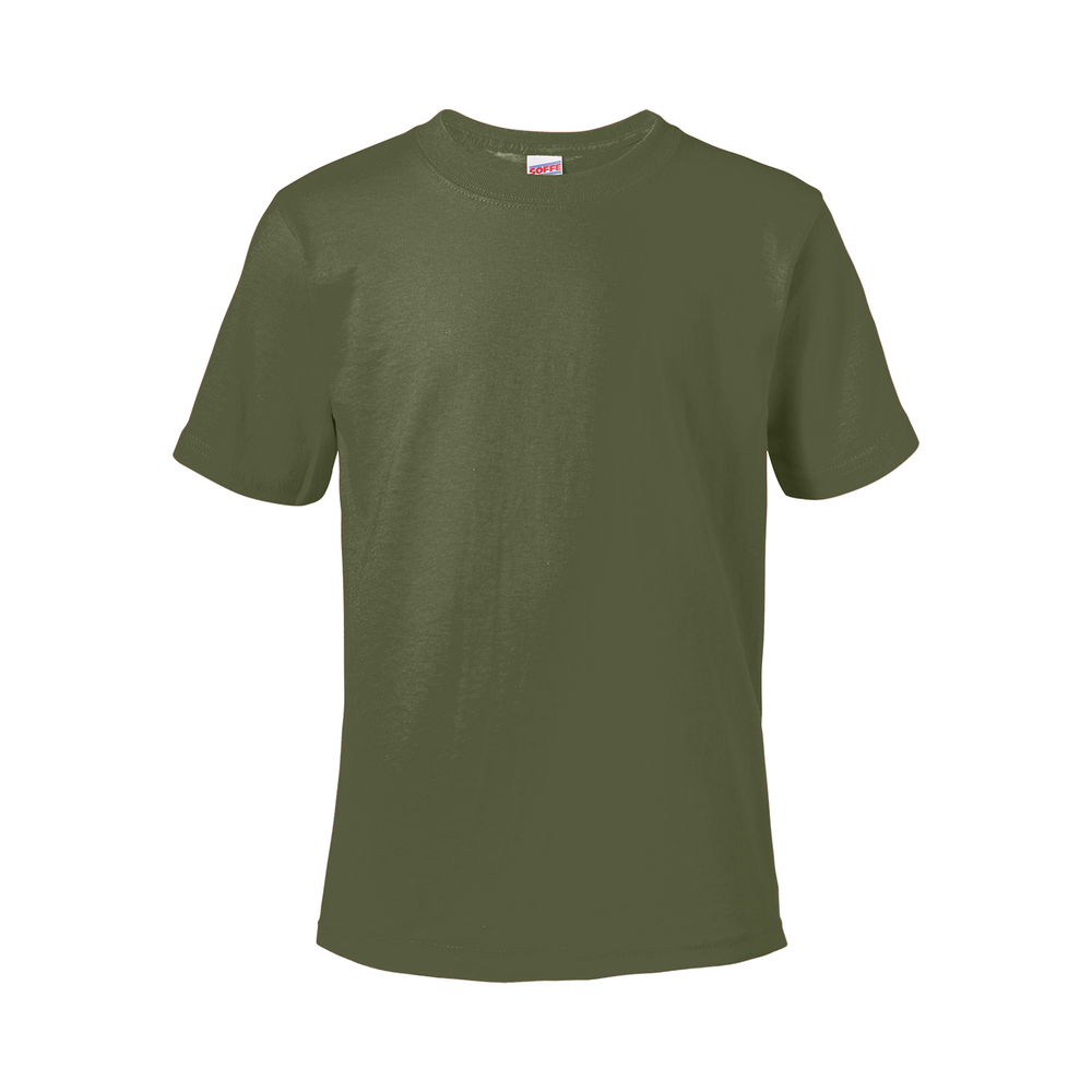Soffe Youth Midweight Cotton Tee | Delta Apparel